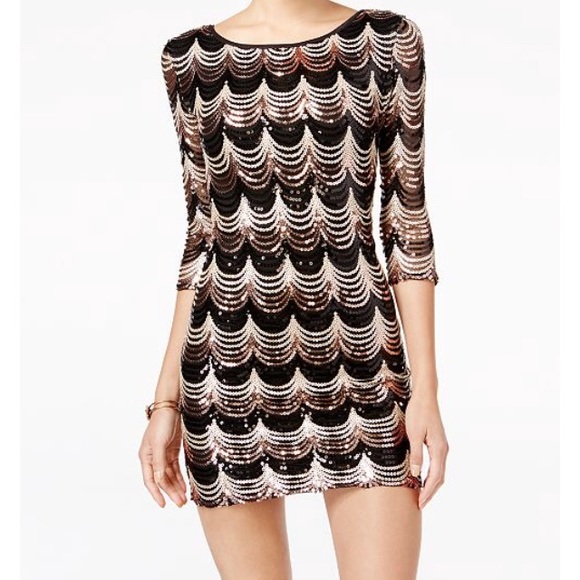Crystal Doll Dresses & Skirts - Small CRYSTAL DOLL stunning sequinned dress